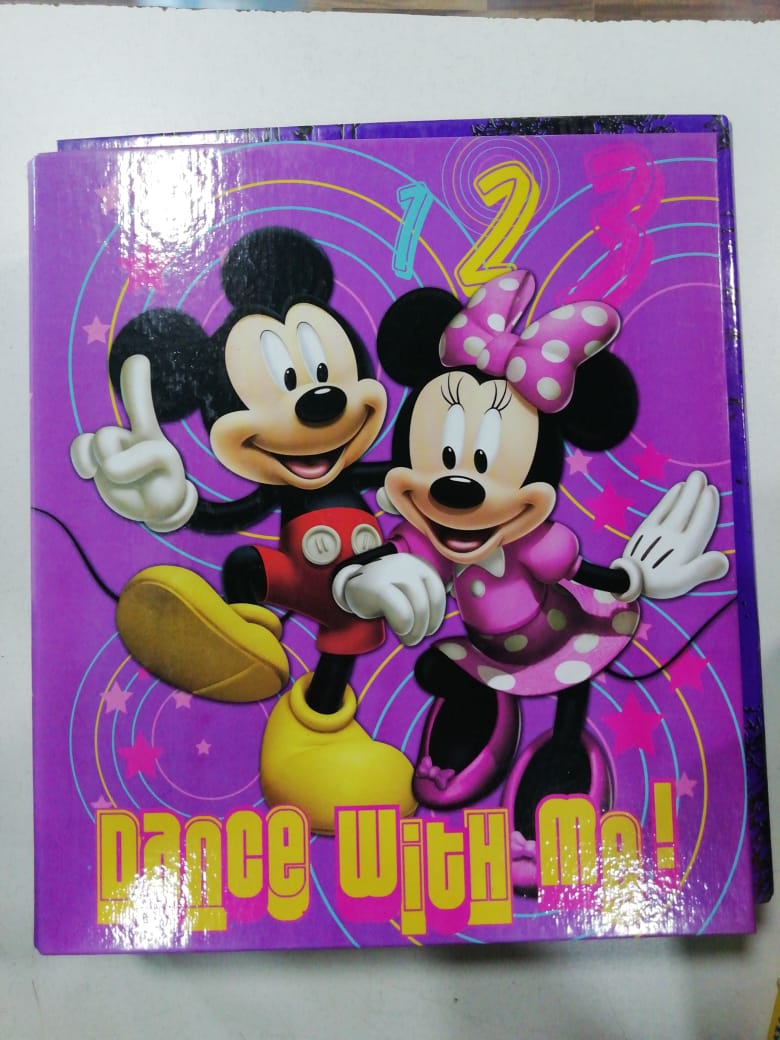 Carpeta convenor numero 3 micket mouse