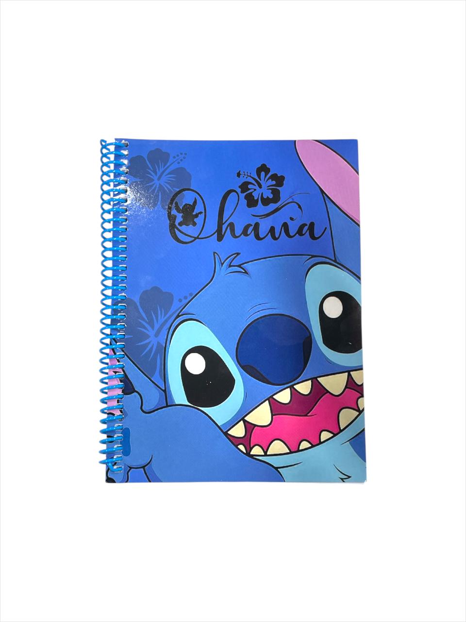 Cuaderno personajes 19x15 stich: ohana