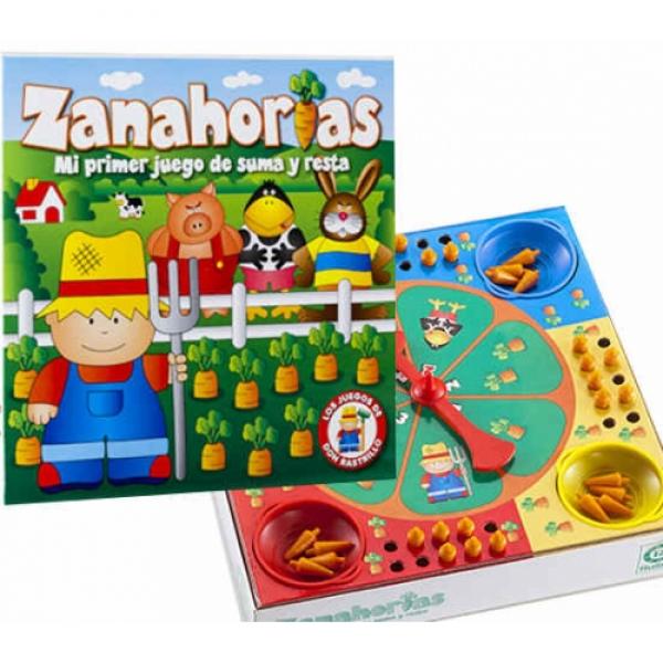 Zanahorias mi primer juego de suma y resta