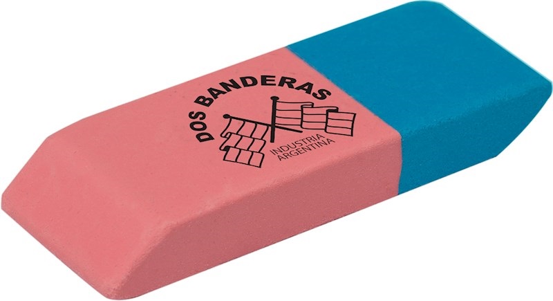 Goma dos banderas rsa azul 214