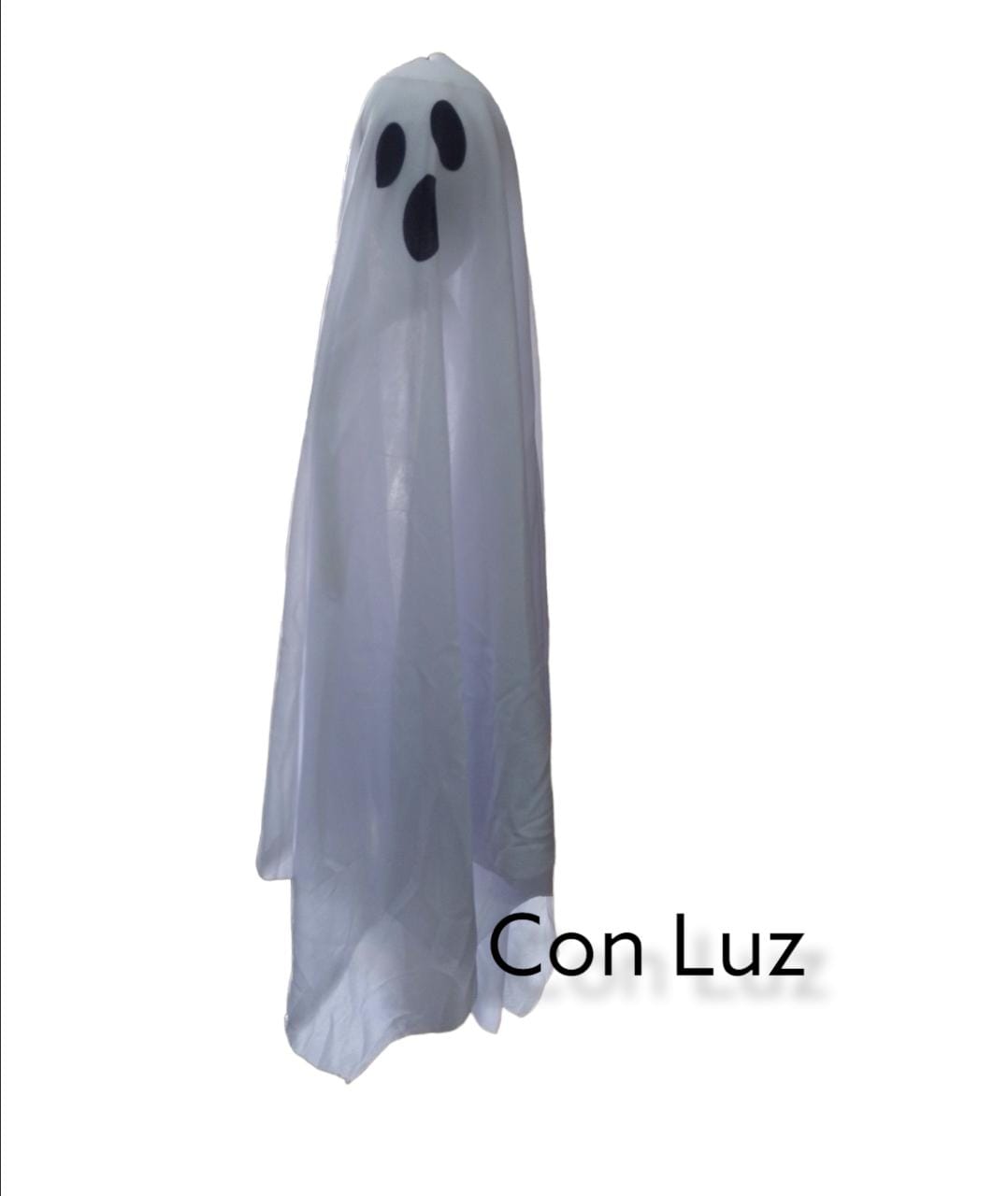 Adorno fantasma con luz 