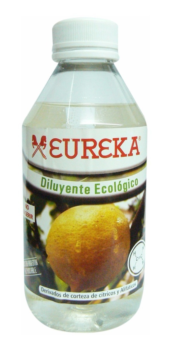Diluyente ecologico 250cc. eureka 
