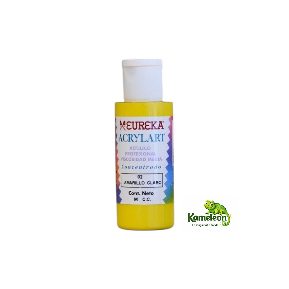 Acrilico eureka 02- amarillo claro