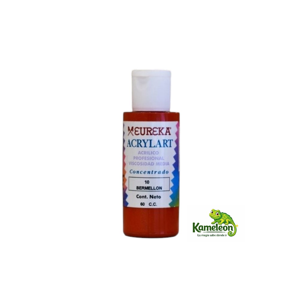 Acrilico eureka  10- bermellon
