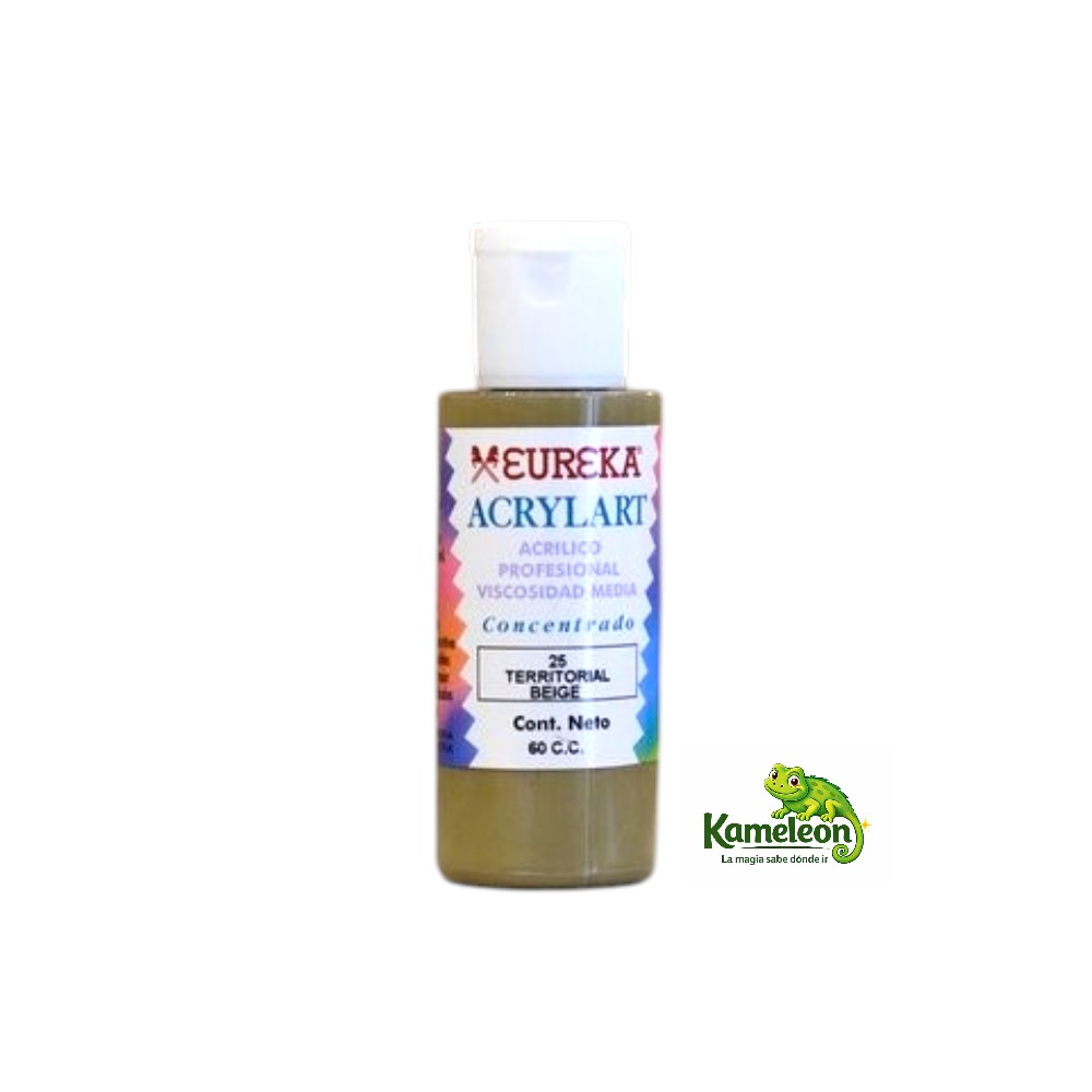 Acrilico eureka 25- territorial beige