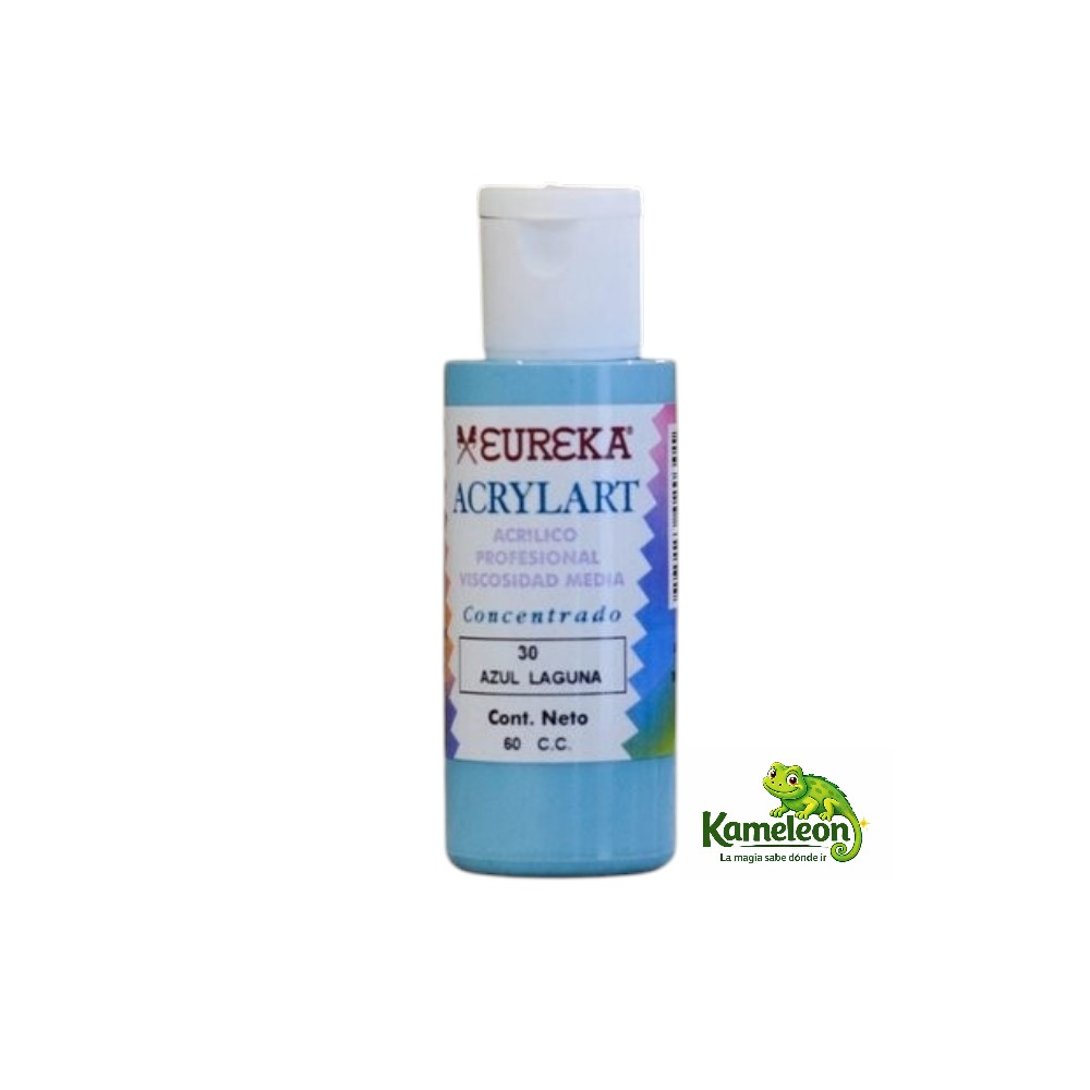 Acrilico eureka 30- azul laguna 