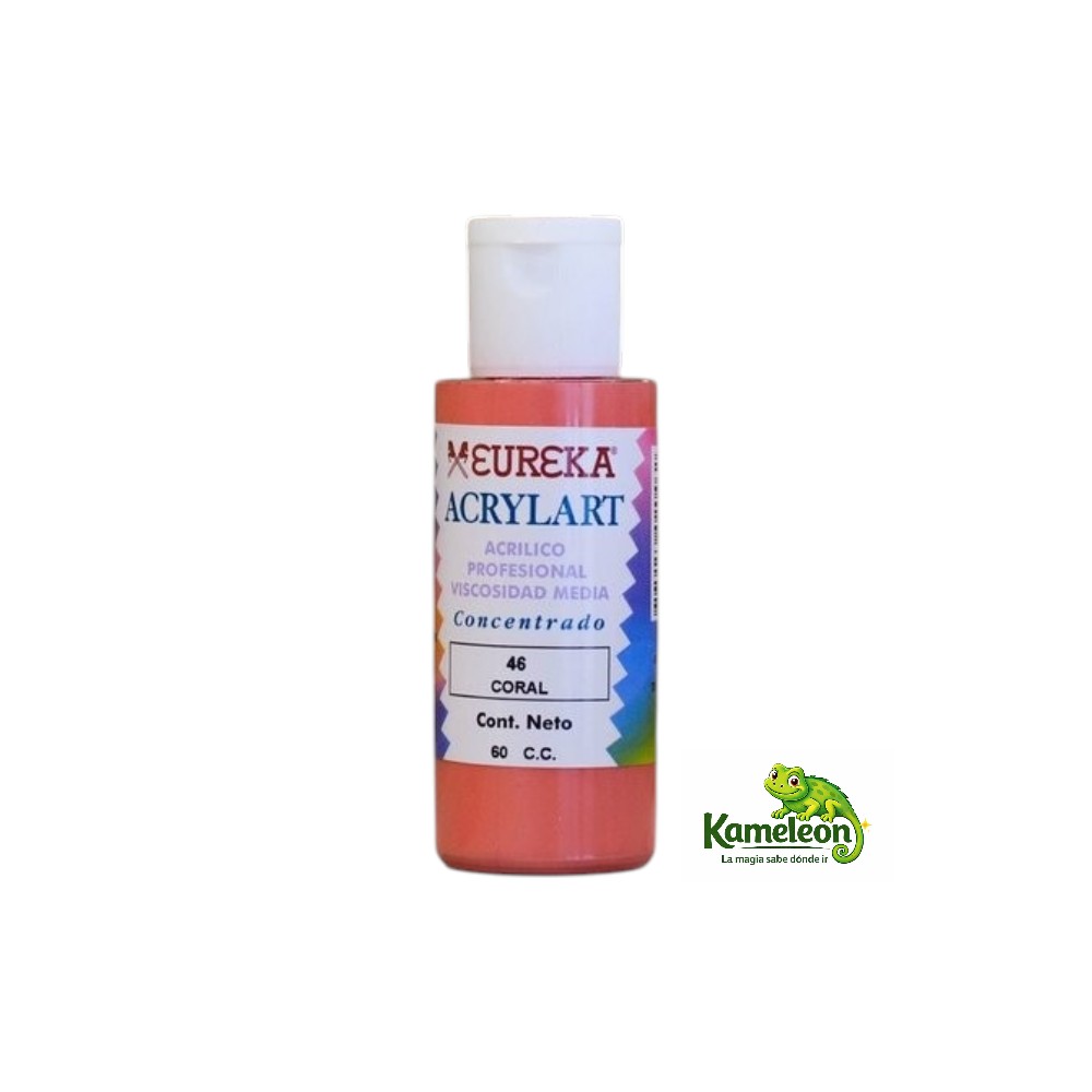 Acrilico eureka 46- coral