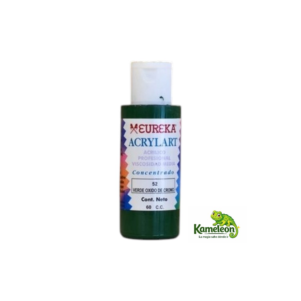 Acrilico eureka 52- verde oxido de cromo 