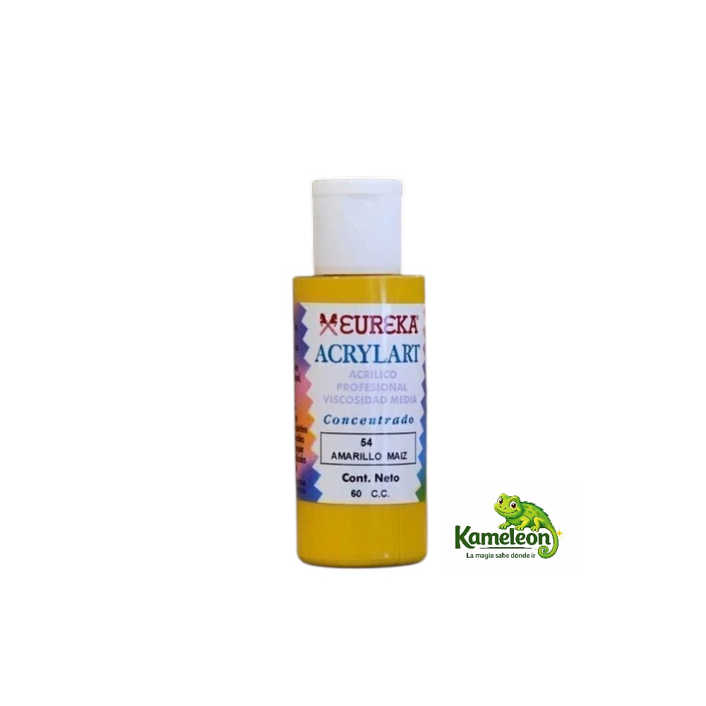 Acrilico eureka 54- amarillo maiz