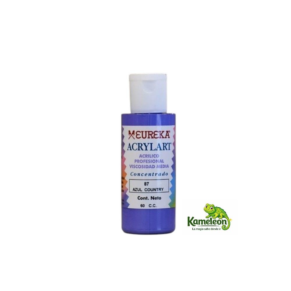 Acrilico eureka 87- azul contry 