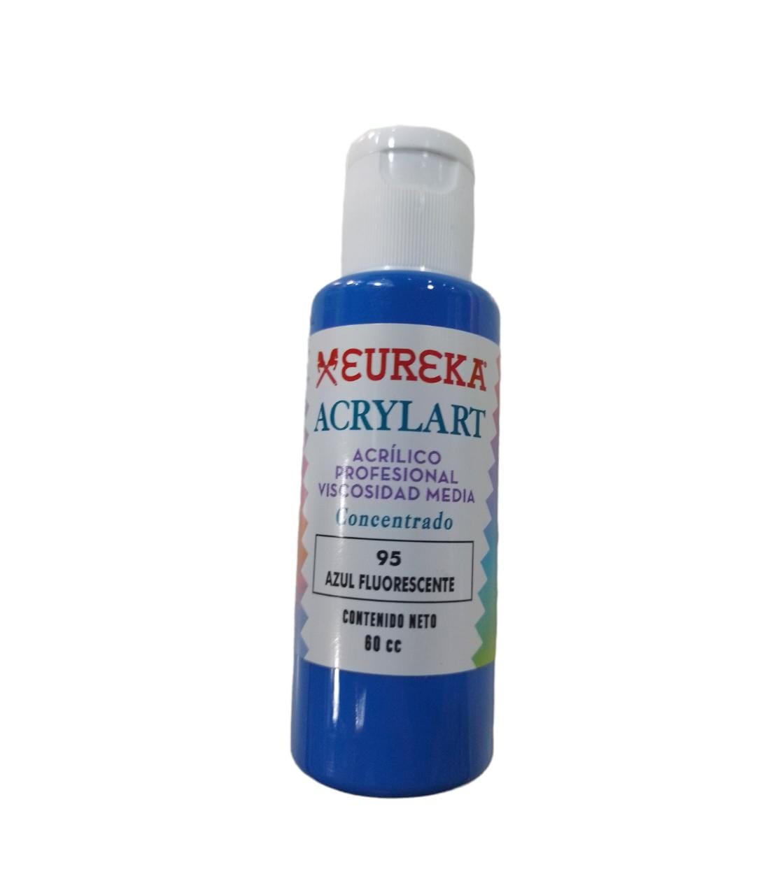 Acrilico eureka 95 - azul fluorecente