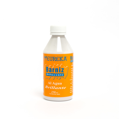 Barniz diluyente al agua brillante