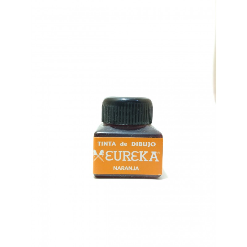 Tinta de dibujo naranja