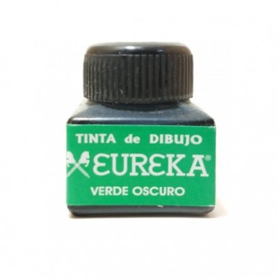 Tinta de dibujo verde oscuro