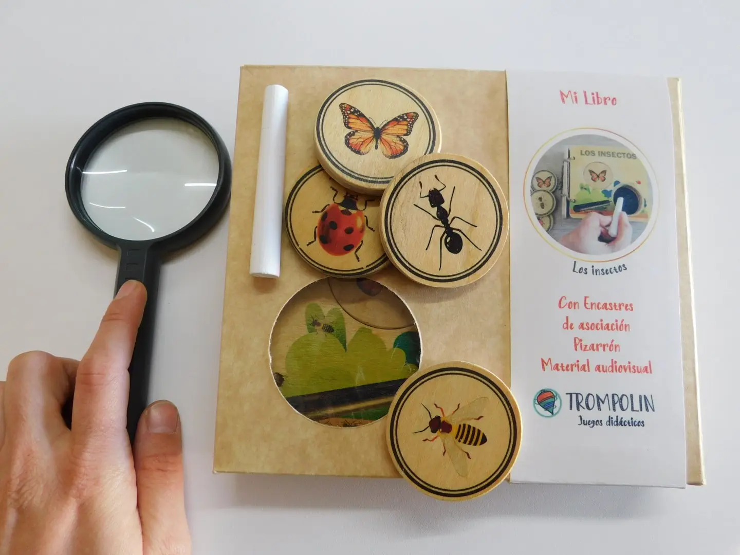 Libro "trompolin" los insectos