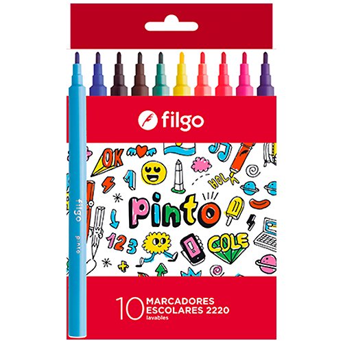 Marcadores filgo x 10 2220