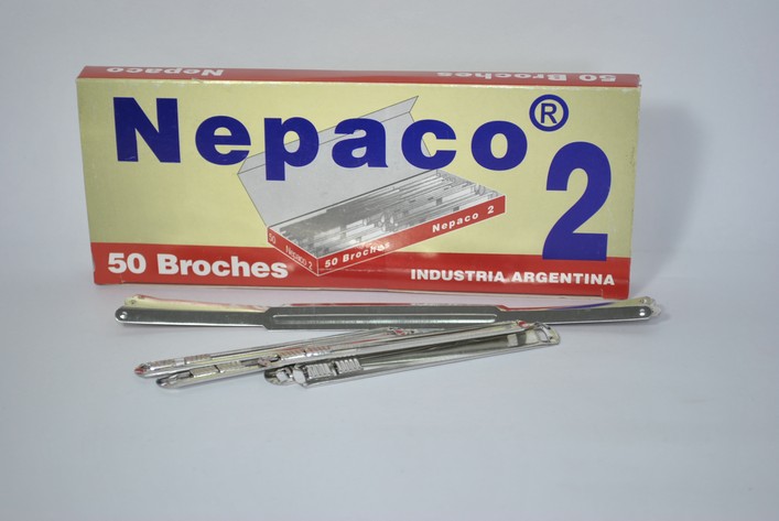 Broches nepaco 2 metal corto 