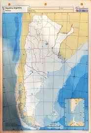 Mapa triunfant republica argentina politico n5