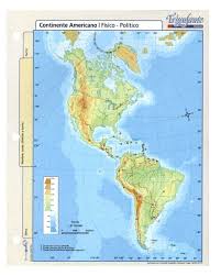 Mapa triunfante  america del sur fisico-politico n5