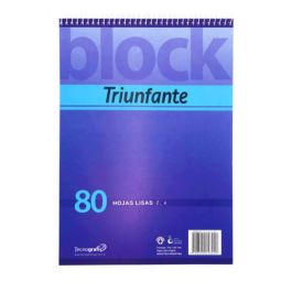 Block  triunfante a5 espiralado 80h. lisas