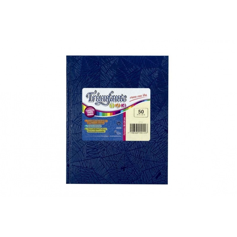 Cuaderno triunfante nro1 araÑa azul 