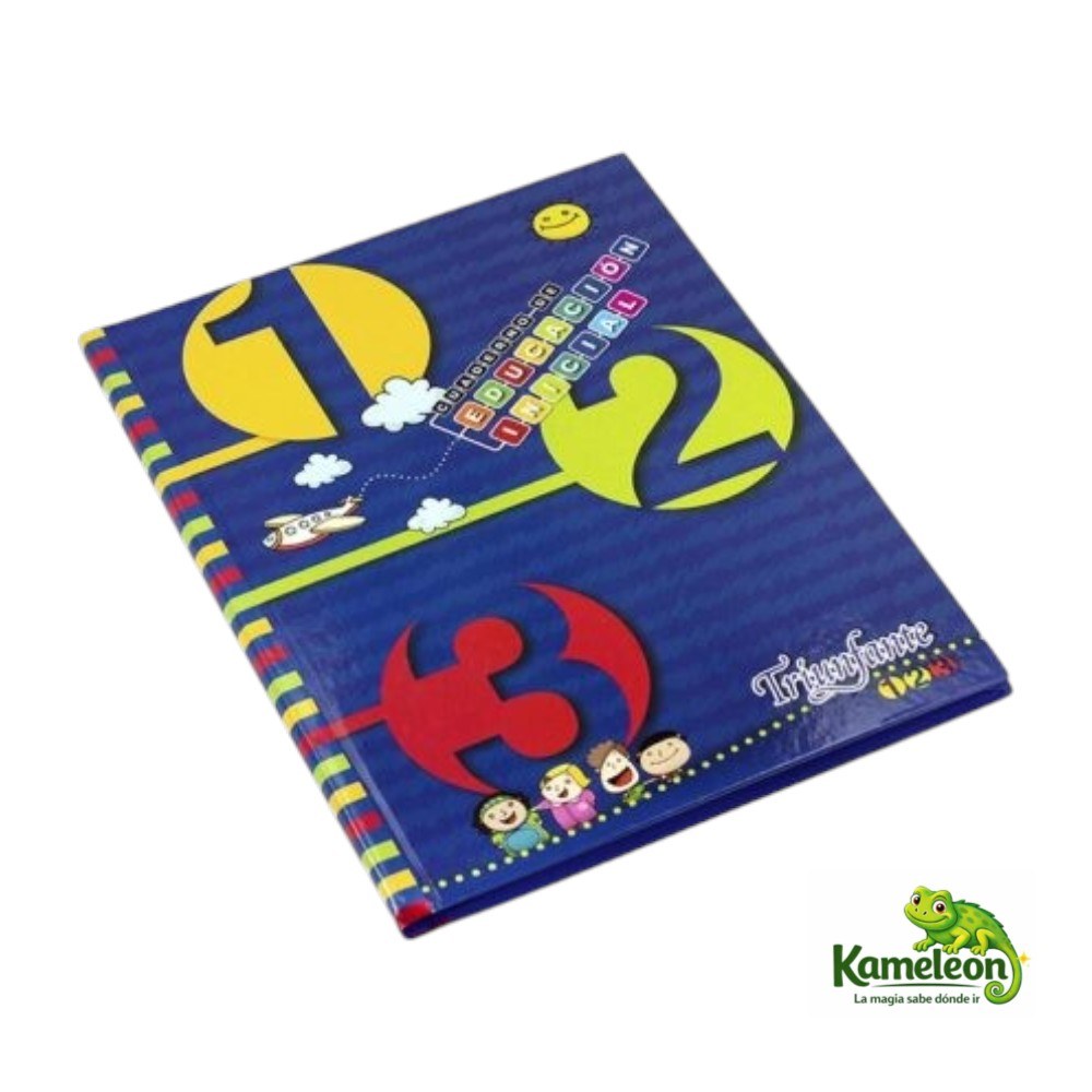 Cuaderno triunfante educacion inicial x 42