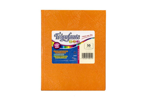 Cuaderno triunfante nro 3 naranja