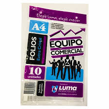 Folios luma extra cristal a4