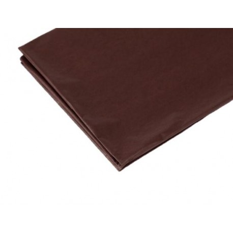 Papel seda marron oscuro
