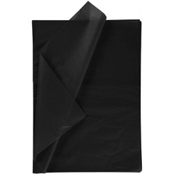 Papel seda negro
