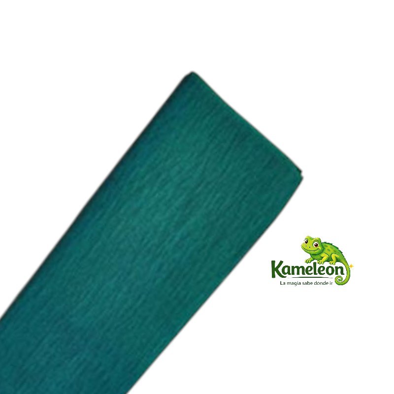Papel crepe luma verde oscuro