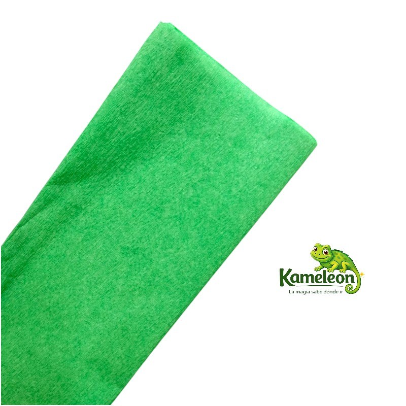 Papel crepe luma verde claro