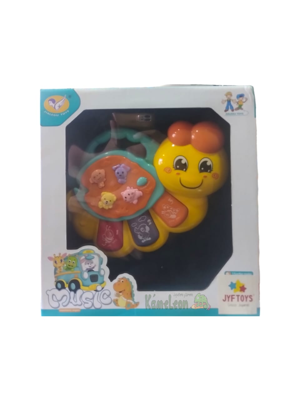 Animalitos con piano "oruga"