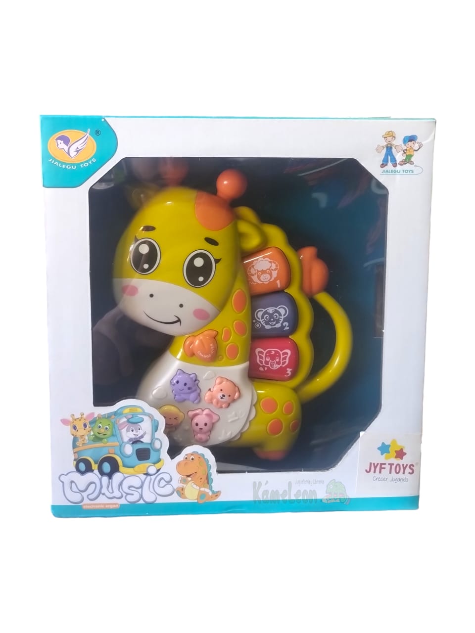 Animalitos con piano "jirafa"