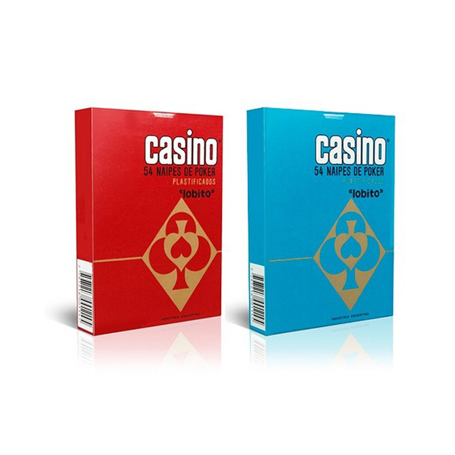 Naipes de poker x 50 "lobito" 