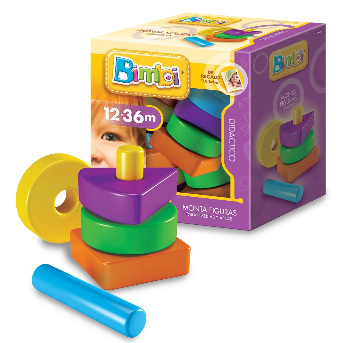 Juguete didactico monta figuras