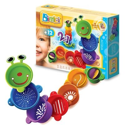 Juego para el agua gusanito apilable