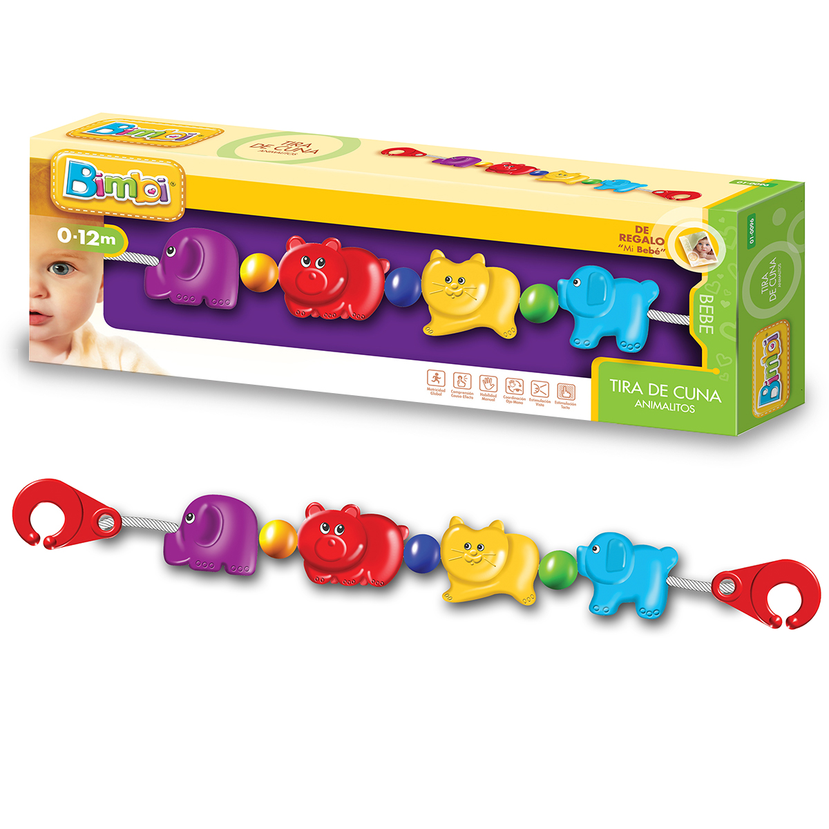 Tira de cuna animalitos