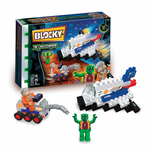 Juegos de bloques blocky x-plorer 1