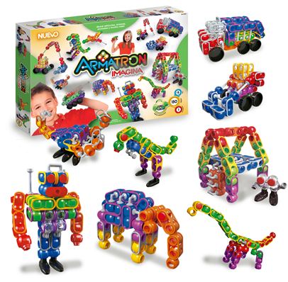 Juego de bloques armatron imagina