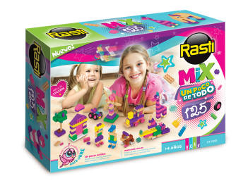 Juego de bloques rasti mix nenas