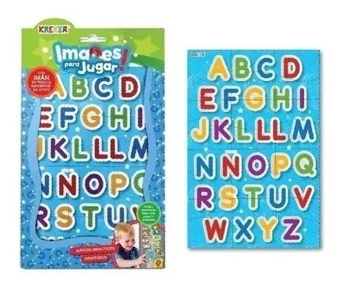 Puzzle imantado: aprendiendo el abecedario