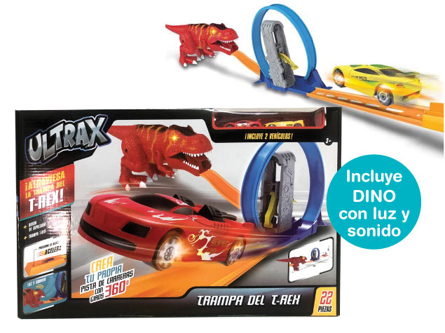 Pista "ultrax trampa del t-rex"