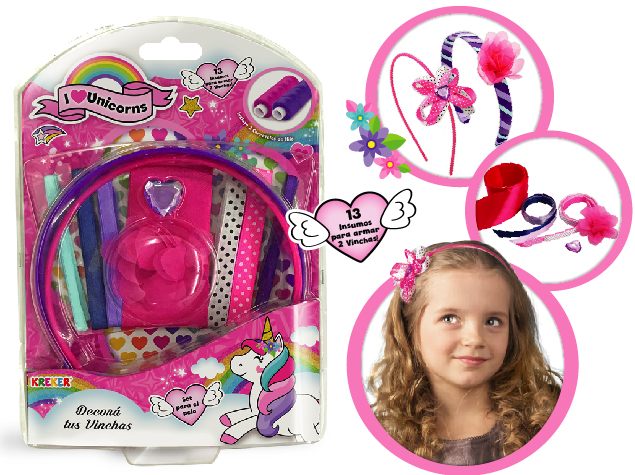 Decora tus vinchas de unicornios