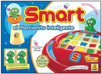 Juego de mesa smart el marcianito