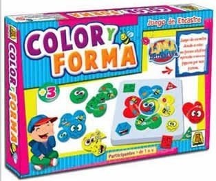 Juego de mesa color y formas