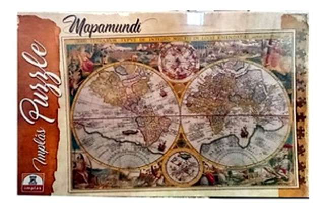 Puzzle x 1000 mapamundi