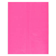Papel seda fluo rosa