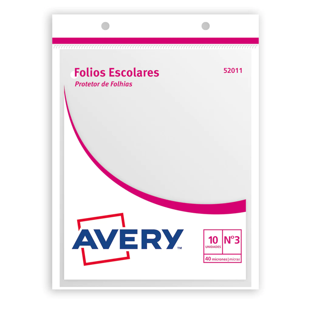 Folios numero 3 avery 