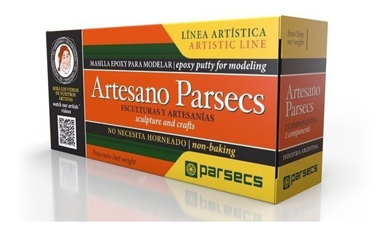 Masilla epoxy artesano x 250grs.